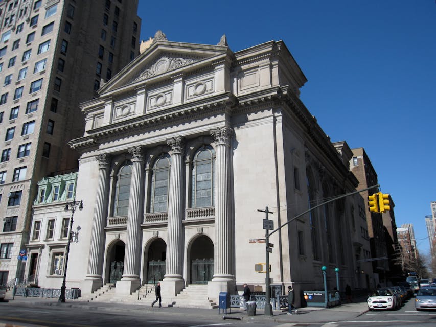 Congregation Shearith Israel in New York City (Gryffindor, Wikimedia Commons)