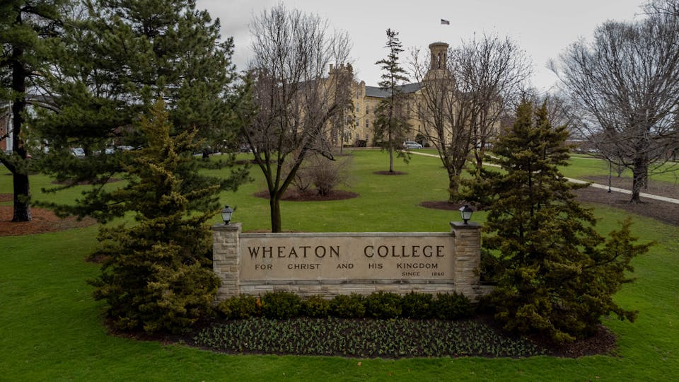 Wheaton College, in Wheaton, IL (Sea Cow, Wikimedia Commons)