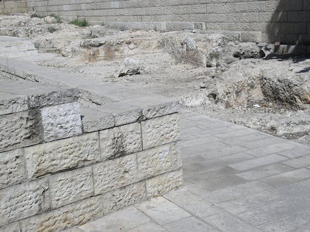 Remains of the Third Wall, Jerusalem (Deror avi, Wikimedia Commons)