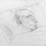 John Quincy Adams, Sketched by Arthur J. Stansbury a Few Hours Before His Death John-quincy-adams