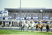 Inauguration of the Knesset building, 1966. Oded Shamir Pikiwiki via Wikimedia.