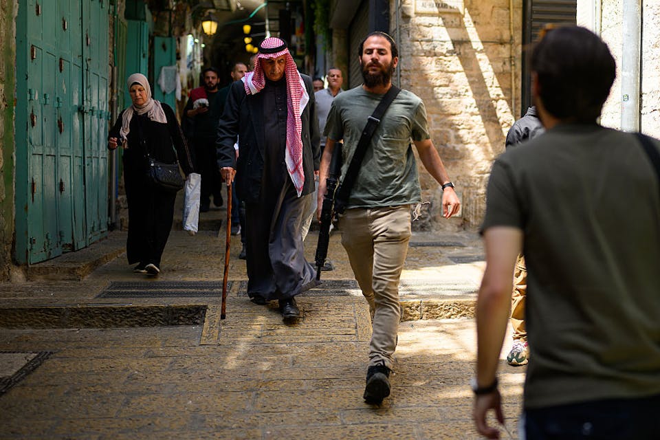 Jerusalem, April 10, 2026. (Alexi Rosenfeld/Getty Images) Jerusalem, April 10, 2026. (Alexi Rosenfeld/Getty Images)