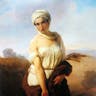 Francesco Hayez, A Woman as Ruth, 1835. (Wikimedia) Francesco-Hayez-A-Woman-as-Ruth