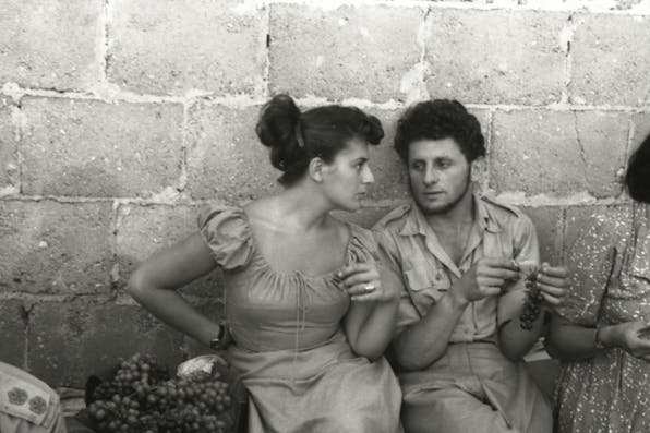 "Palmach friends at the home of Yitzhak Sadeh." Beno Rothenberg, ca. 1948. Wikimedia. "Palmach friends at the home of Yitzhak Sadeh." Beno Rothenberg, ca. 1948. Wikimedia.