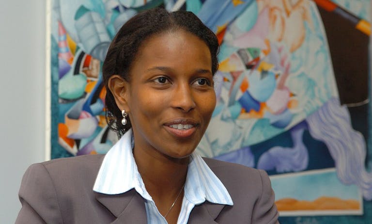 Ayaan Hirsi Ali, 2005 (European Communities/Georges Boulougouris via Wikimedia) Ayaan Hirsi Ali