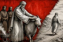 The biblical scapegoat ritual (ChatGPT)