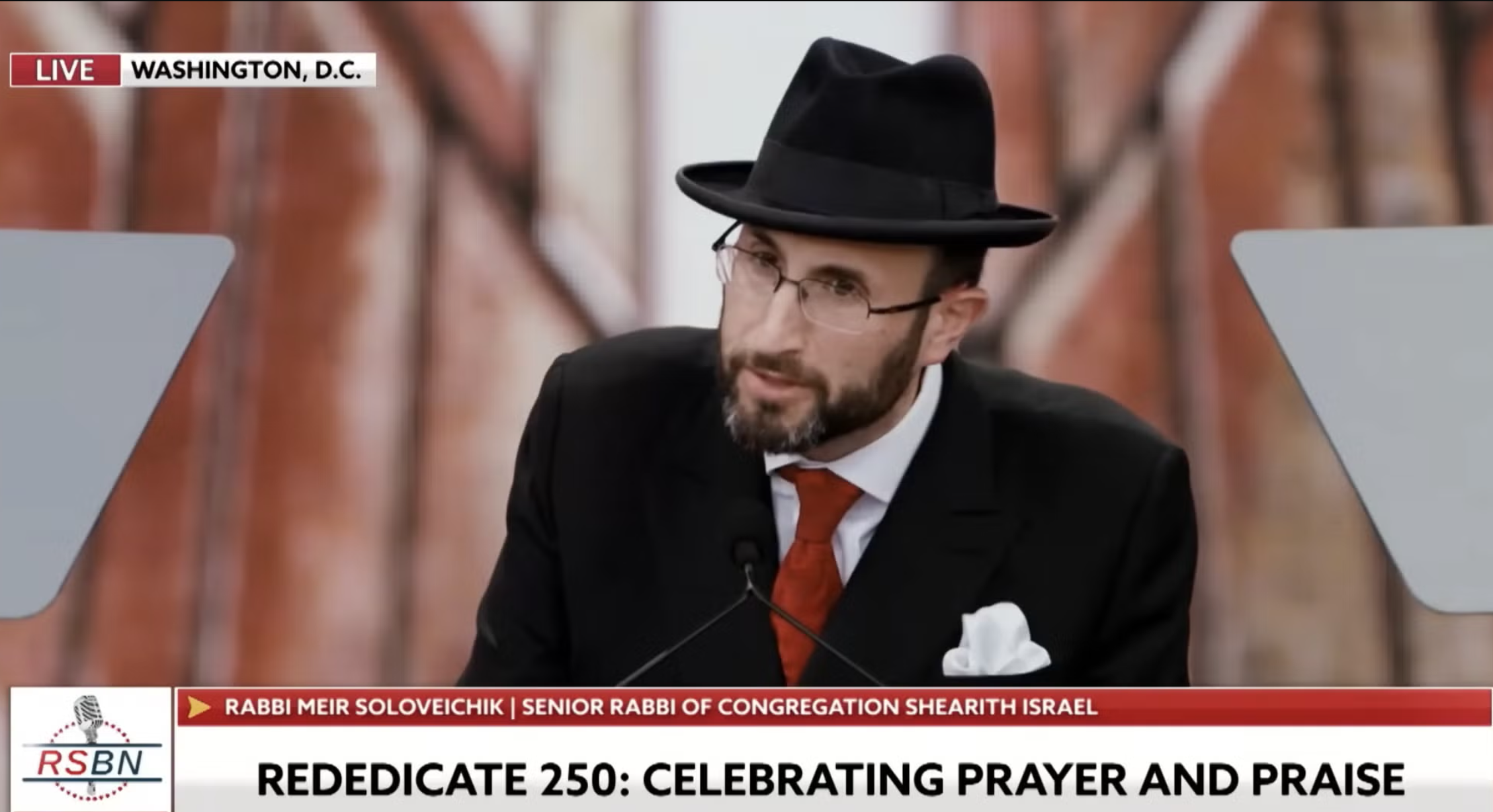 Rabbi Soloveichik at Rededicate 250