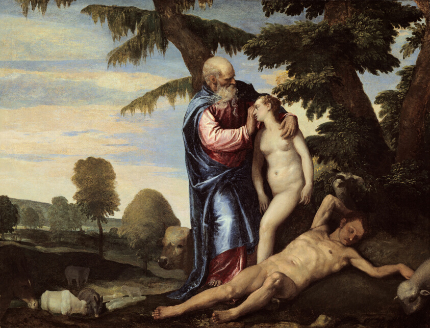 The Creation of Eve. Veronese, ca. 1570.