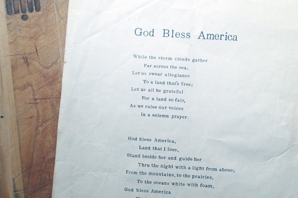 God Bless America Lyrics