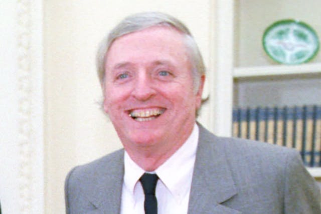 William Buckley at the White House, 1988 (Public Domain)