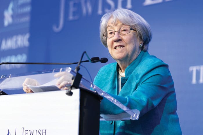 Ruth Wisse at the JLC