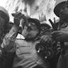Chief rabbi of the IDF, Shlomo Goren, blowing the shofar in front of the Western Wall during the Six-Day War. (Wikimedia) Chief Rabbi of the IDF, Rabbi Shlomo Goren, blowing the shofar in front of the Western Wall in Jerusalem. The Six-Day War, 7 June 1967. (Wikimedia)