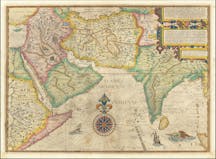 Map of the MIddle East and the Indian Ocean