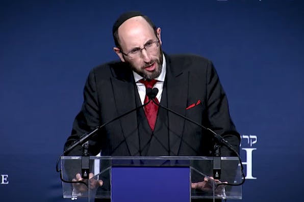 Rabbi Soloveichik speaking Rabbi Soloveichik speaking