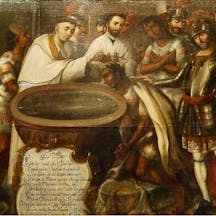 The Baptism of Ixtlilxóchitl of Texcoco The Baptism of Ixtlilxóchitl of Texcoco