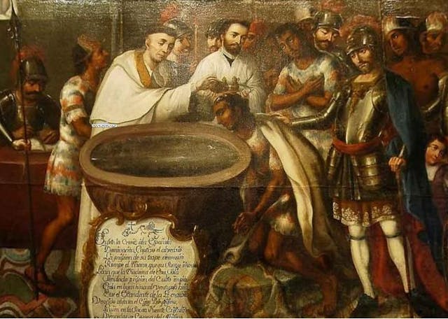 The Baptism of Ixtlilxóchitl of Texcoco The Baptism of Ixtlilxóchitl of Texcoco