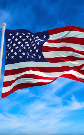 American Flag (Shutterstock) American Flag (Shutterstock)