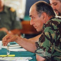 General Mike Jackson serving as Deputy to General Wesley Clark US Army (Wikimedia Commons) General Mike Jackson serving as Deputy to General Wesley Clark US Army (Wikimedia Commons)