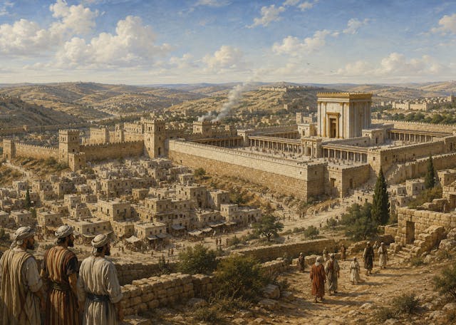 AI Image of Jerusalem Temple AI Image of Jerusalem Temple