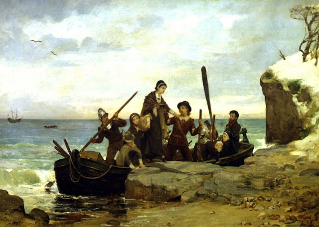 The Landing of the Pilgrims The Landing of the Pilgrims