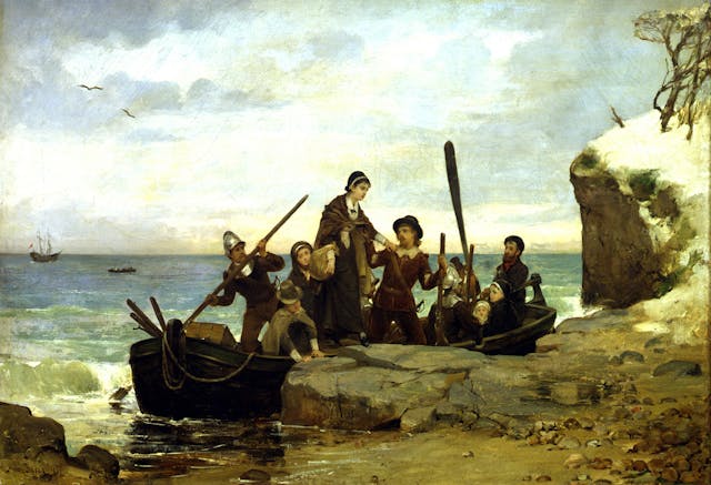 The Landing of the Pilgrims