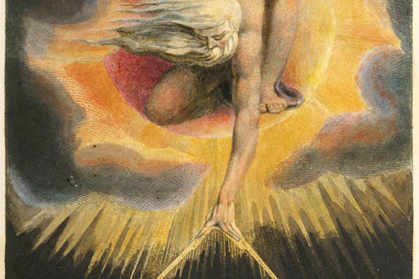 William Blake, The Ancient of Days setting a Compass to the Earth. 1794. William Blake, The Ancient of Days setting a Compass to the Earth. 1794.