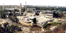 Osirak reactor site in the aftermath of the attack (Joyce Battle and William Burr, Wikimedia Commons)