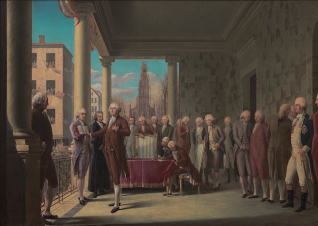 George Washington's inauguration George Washington's inauguration
