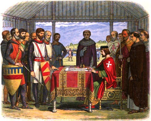 James William Edmund Doyle, Signing the Magna Carta (1864)