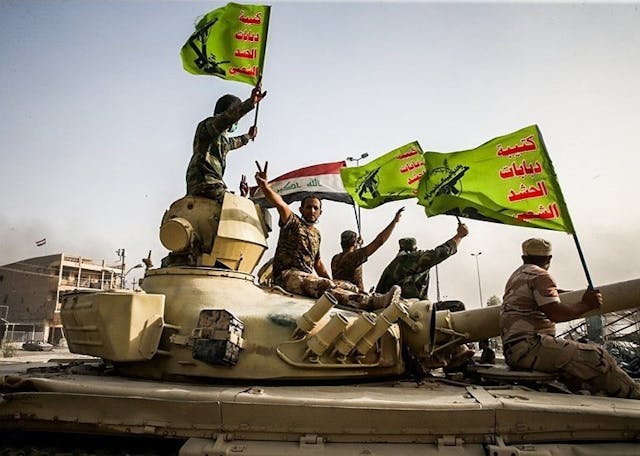 Liberation of Fallujah by Iraqi Armed Forces and The People's Mobilization (Shi'a militias). Tasnim News Agency. Liberation of Fallujah by Iraqi Armed Forces and The People's Mobilization (Shi'a militias). Tasnim News Agency.