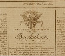 Gazette of the United States June 19, 1790