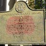 Marker for Mickve Israel Synagogue, Savannah, Georgia, US. Jud McCranie. Marker for Mickve Israel Synagogue, Savannah, Georgia, US. Jud McCranie.