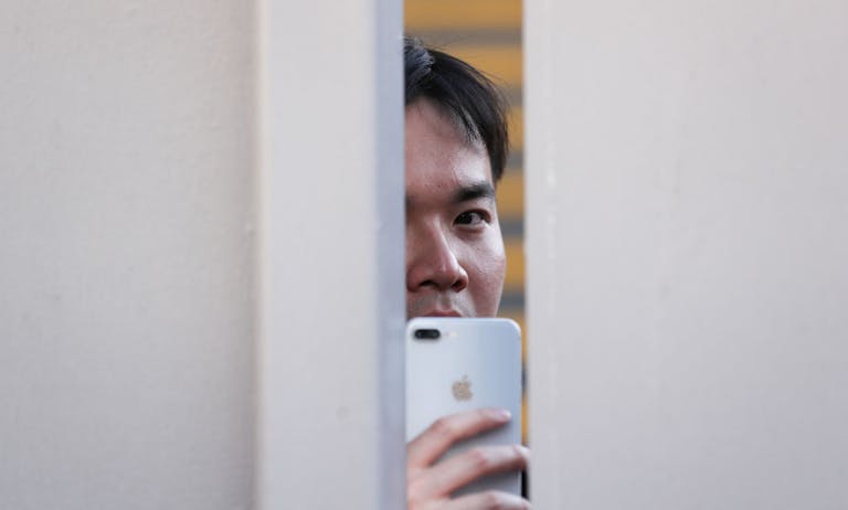 A soccer fan watches players during a match in London, 2023 (Jacques Feeney/Offside via Getty Images) A soccer fan watches players during a match in London, 2023 (Jacques Feeney/Offside via Getty Images)