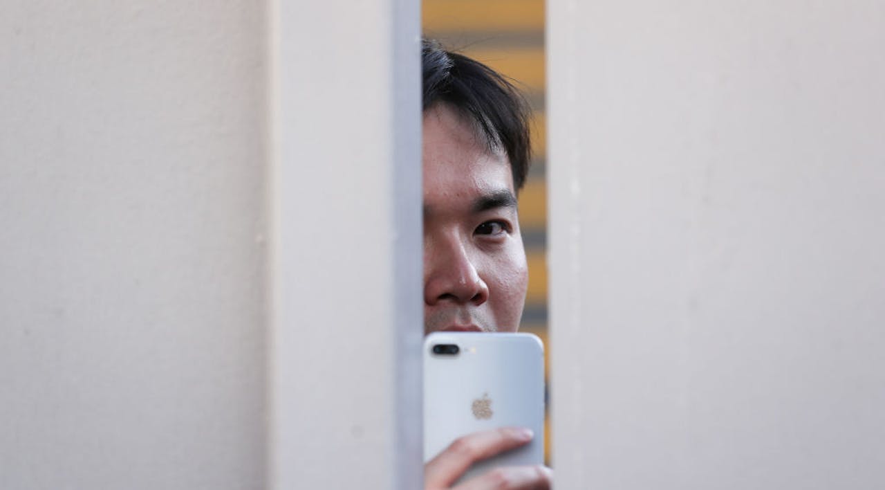 A soccer fan watches players during a match in London, 2023 (Jacques Feeney/Offside via Getty Images) A soccer fan watches players during a match in London, 2023 (Jacques Feeney/Offside via Getty Images)