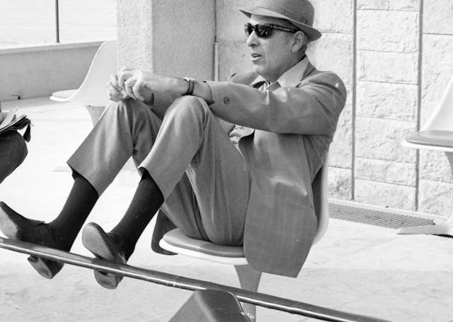 Herman Wouk in Israel, 1972 (National Library of Israel) Herman Wouk in Israel, 1972 (National Library of Israel)