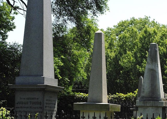 Judah Touro's Tomb in Newport Jewish Cemetery Judah Touro's Tomb in Newport Jewish Cemetery