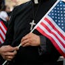Americans celebrate the election of Pope Leo XIV (Andrea Mancini/NurPhoto via Getty Images) Americans celebrate the election of Pope Leo XIV (Andrea Mancini/NurPhoto via Getty Images)