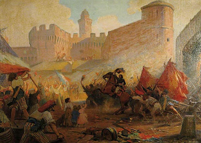 Henri Paul Perrault, Prise de la Bastille