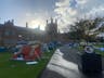 Pro-Palestine encampment at the University of Sydney campus