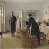 They Did Not Expect Him. Ilya Repin, 1888. They Did Not Expect Him. Ilya Repin, 1888.