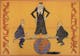 Anti-Semitic propaganda poster showing Franklin D. Roosevelt and Winston Churchill sitting on a seesaw balanced on a globe, controlled by an Orthodox Jew. "Jewish Balance."