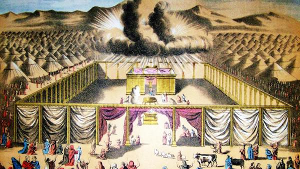 The Tabernacle in the Wilderness; illustration from the 1890 Holman Bible The Tabernacle in the Wilderness; illustration from the 1890 Holman Bible