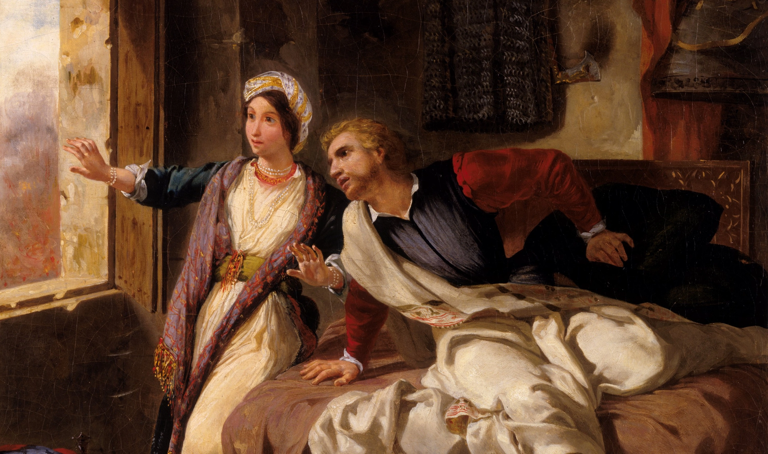 Rebecca and the Wounded Ivanhoe