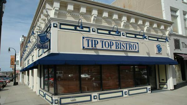 Tip Top Bistro from the film *Groundhog Day* (Joon Han, Wikimedia Commons) Tip Top Bistro from the film *Groundhog Day* (Joon Han, Wikimedia Commons)