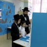 Voting in Israeli elections, Jerusalem, April 9, 2019. (Menahem Kahana/AFP via Getty Images) Voting in Israeli elections, Jerusalem, April 9, 2019. (Menahem Kahana/AFP via Getty Images)