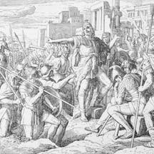 Woodcut by Julius Schnoor von Carolsfeld (originally done in 1860) was published in 1867 in Die Bibel Oder Die using Martin Luther’s translation in German (Shutterstock) Woodcut by Julius Schnoor von Carolsfeld (originally done in 1860) was published in 1867 in Die Bibel Oder Die using Martin Luther’s translation in German (Shutterstock)