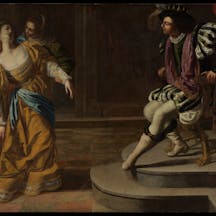17th-century Baroque oil on canvas painting Esther before Ahasuerus by the Italian artist Artemisia Gentileschi (Shutterstock) 17th-century Baroque oil on canvas painting Esther before Ahasuerus by the Italian artist Artemisia Gentileschi (Shutterstock)