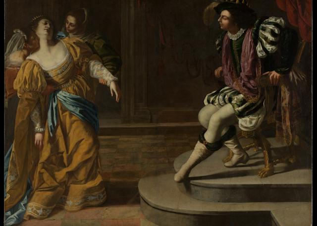 17th-century Baroque oil on canvas painting Esther before Ahasuerus by the Italian artist Artemisia Gentileschi (Shutterstock) 17th-century Baroque oil on canvas painting Esther before Ahasuerus by the Italian artist Artemisia Gentileschi (Shutterstock)