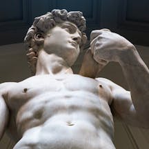 David, created in marble between 1501 and 1504 by the Italian artist Michelangelo (Shutterstock) David, created in marble between 1501 and 1504 by the Italian artist Michelangelo (Shutterstock)