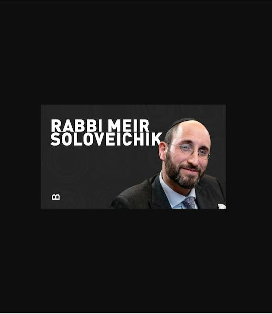 Rabbi Meir Soloveichik on Unscrolled, Museum of the Bible's video series.